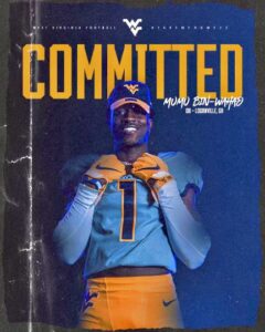 3-star CB Bin-Wahad commits to West Virginia following visit